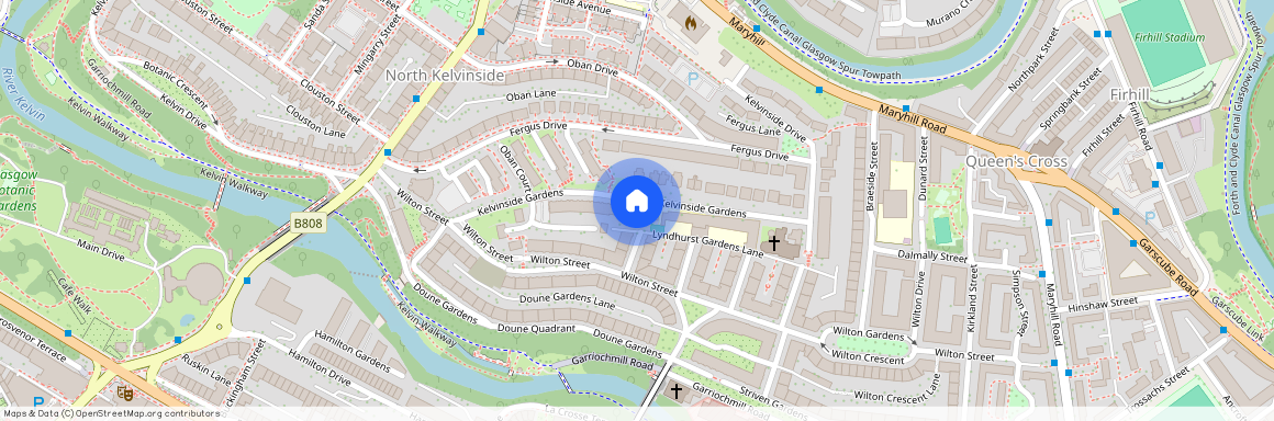 Kelvinside Gardens, North Kelvinside, Glasgow, G20