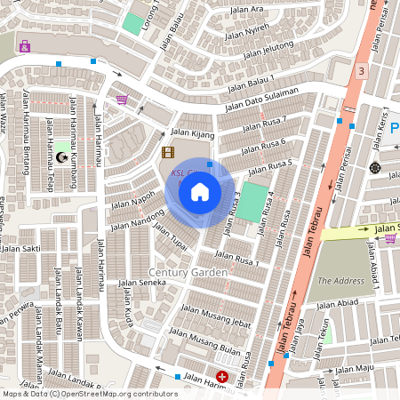KSL D'Esplanade Residence @ JB City Homestay, Jalan Seladang, Taman Abad, Johor Bahru, Johor, Malaysia