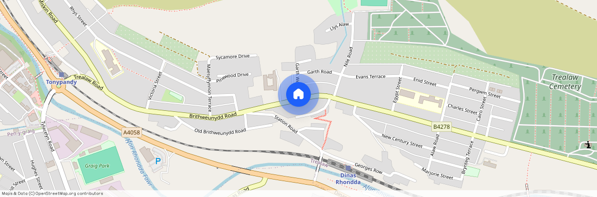 Brithweunydd Road, Tonypandy