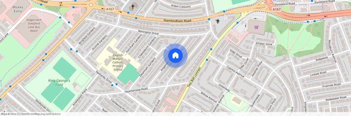 Angerton Gardens, Newcastle upon Tyne