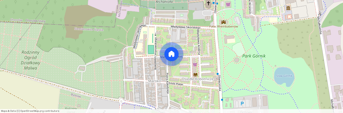 ul. Marii Dąbrowskiej, Michałkowice, Siemianowice Śląskie, śląskie