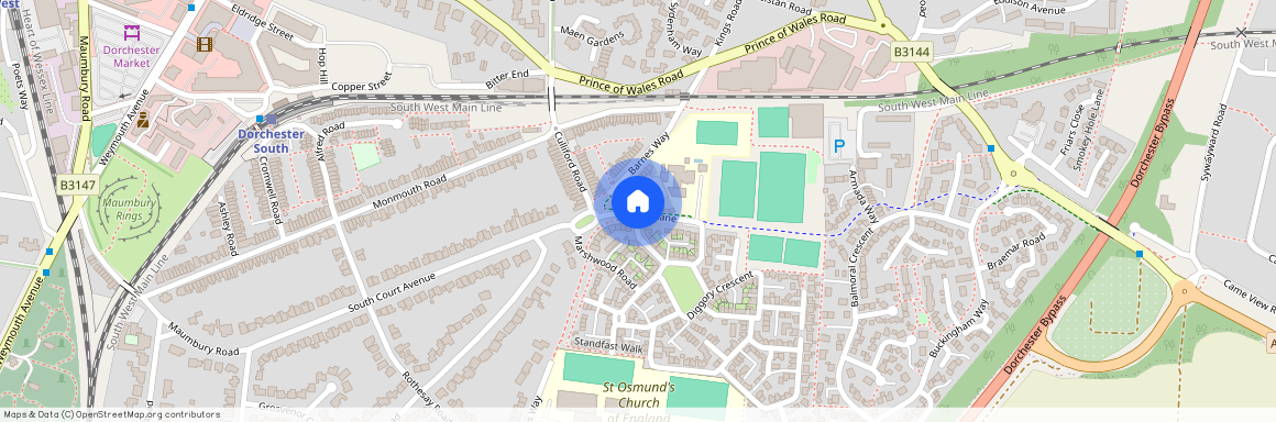 Bathsheba Terrace, Dorchester DT1