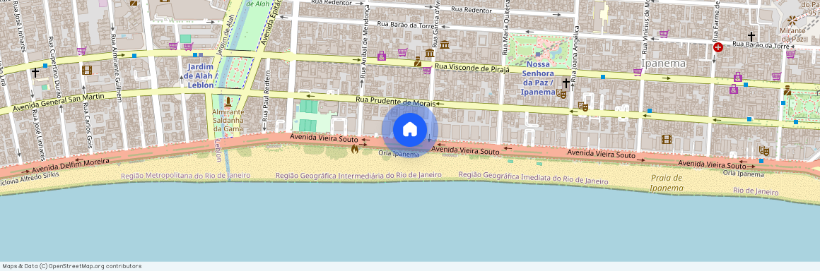 Avenida Vieira Souto, 546, Rio De Janeiro, Rio De Janeiro - RJ, 22420-008, Brazil