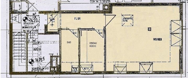 Esslingen-Stadtmitte: Großzügige 1,5-Zimmer Wohnung mit Einbauküche - Foto 1