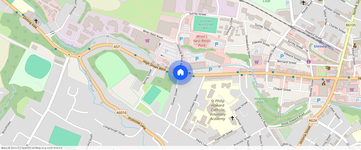 High Street West, Glossop, SK13