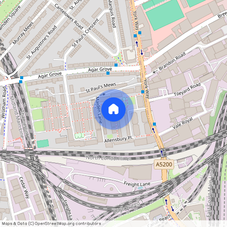 Elm Friars Walk, Camden Town