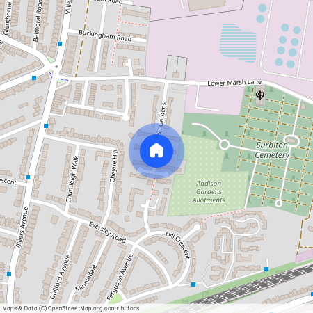 Addison Gardens, Surbiton KT5