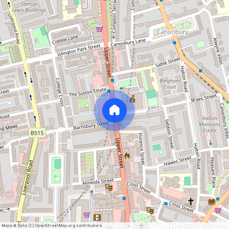 Flat A-b, Upper Street, London, N1