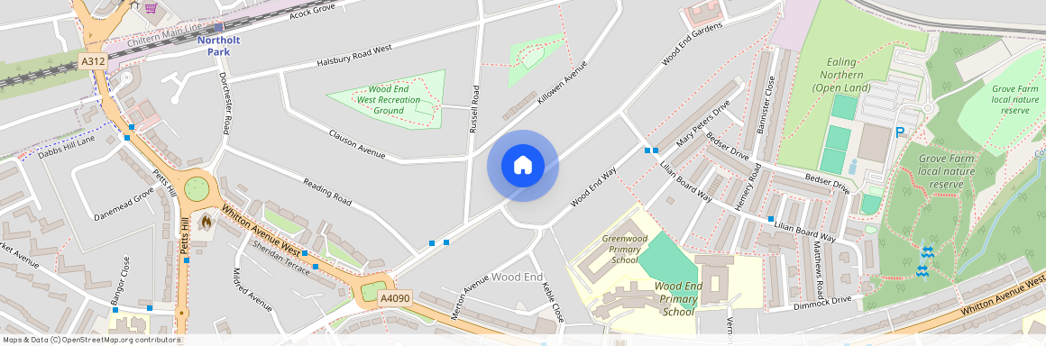 Wood End Gardens, UB5, Northolt
