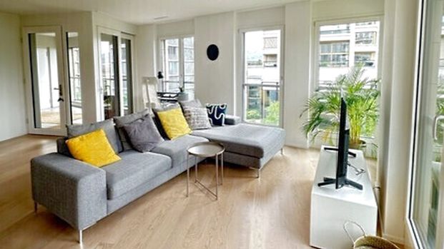 2½ Zimmer-Wohnung in Zürich - Kreis 5 Industriequartier, möbliert, auf Zeit - Photo 1