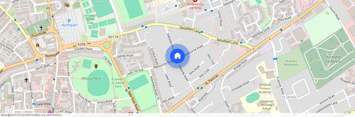 Adelaide Road, Chichester