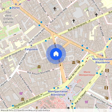 Appartement à louer avenue du Maine, Paris 14ème