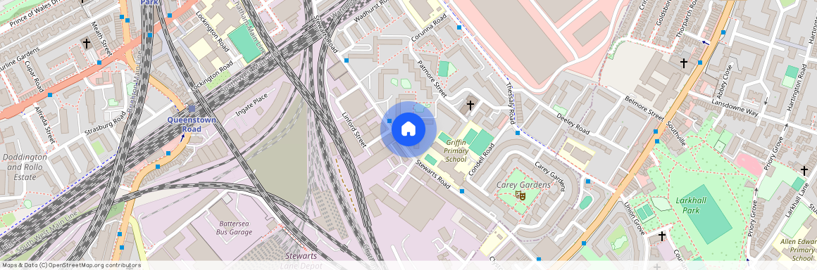 Stewarts Road, SW8, Vauxhall, London, SW8