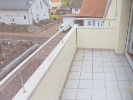 Renovierte 3-Zimmer-Wohnung mit Balkon in Küssaberg Dangstetten - Foto 5