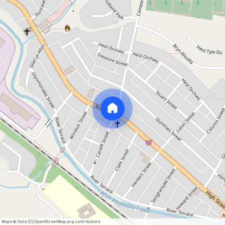 Bute Street, Treorchy, Rhondda Cynon Taf. CF42 6BB