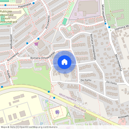 ul. ks. Stefana Mazanka, Mistrzejowice, Mistrzejowice, Kraków, małopolskie