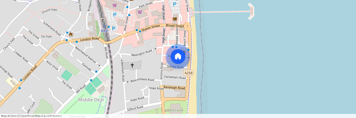 Sondes Lodge, Deal town centre, 14 Sondes Road, Deal, CT14 7BW, United Kingdom