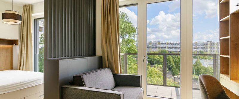 Business-Apartment with registration, including broadcasting fee (GEZ) and other amenities! - Foto 1
