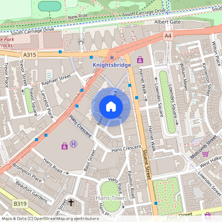 Basil Mansions, Basil Street, Knightsbridge, SW3, London