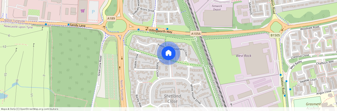 Paddock Lane, Moorfields, NE12