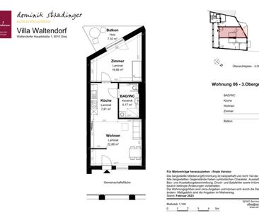 VILLA WALTENDORF - Wohnen am Puls ; 2 Zimmerwohnung mit Balkon, TOP... - Foto 2