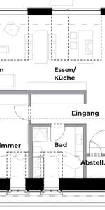 *Innerhalb der Stadtmauer, moderne 2 Zi Whg, 85,4 m² , Innenhoflage, absolut ruhig, und sonnig* - Photo 3