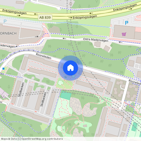 Hallonbergen, Rissneleden 55