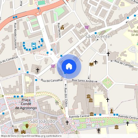 Braga - Braga - Braga (Sï¿½o Vicente) - Centro Histï¿½rico