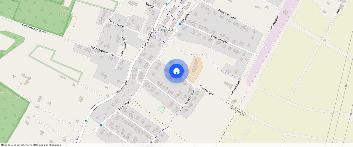 Lundavägen, Vintrosa