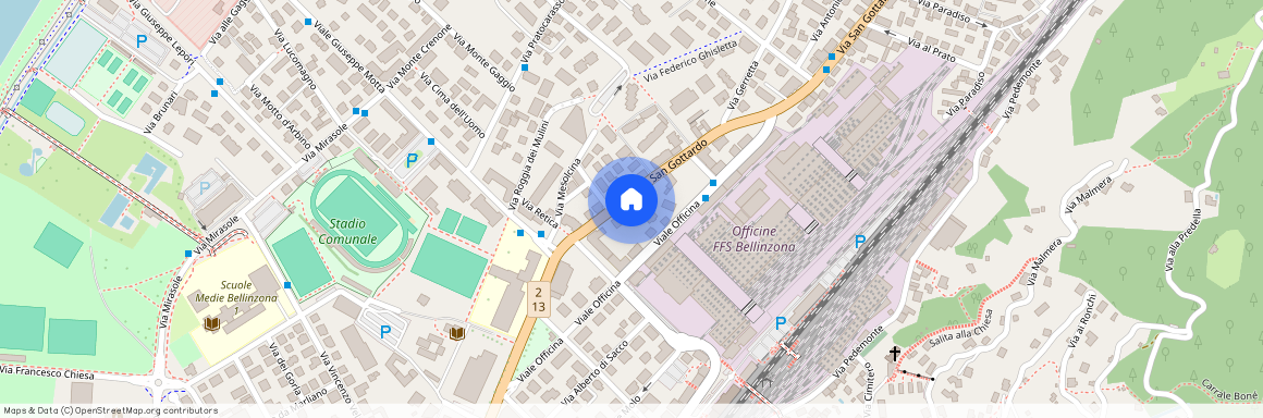 Via San Gottardo 8, 6500 Bellinzona