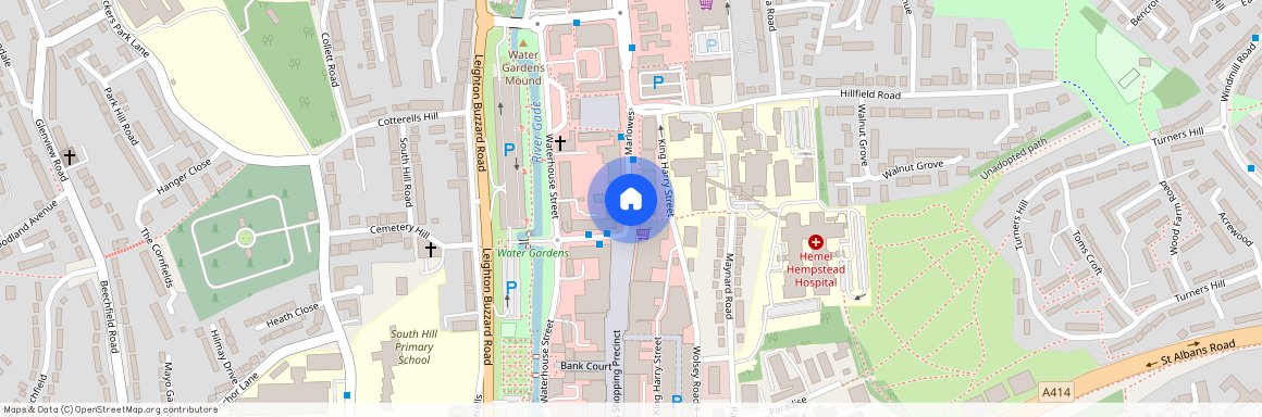 Marlowes, Hemel Hempstead, Hertfordshire, HP1 1BB