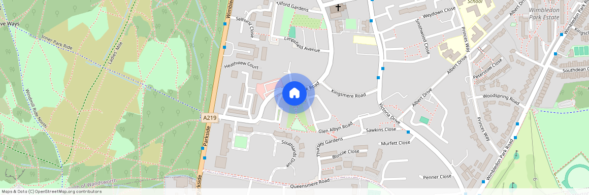 Chobham Gardens, Southfields, SW19