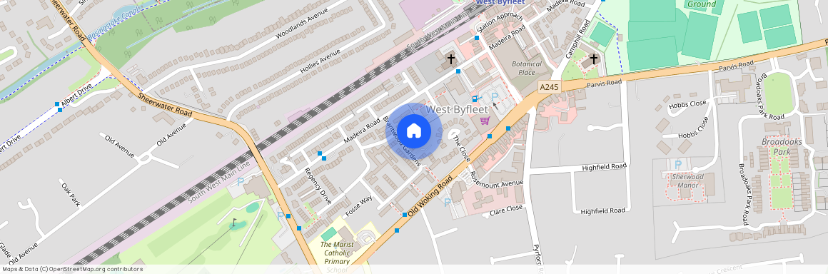 1 Madeira Close, West Byfleet, KT14 6BL, Surrey