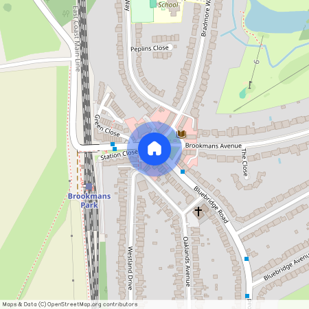 Bradmore Green, Brookmans Park, Hatfield, Hertfordshire, AL9 7QT