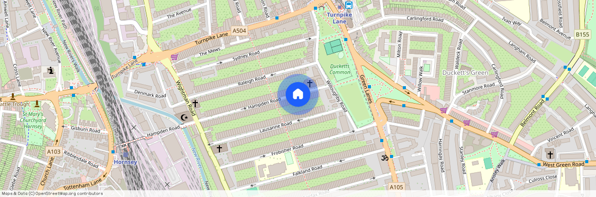 Hampden Road, Turnpike Lane