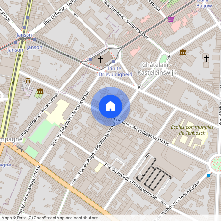 Rue Americaine, 82, 1050, Ixelles