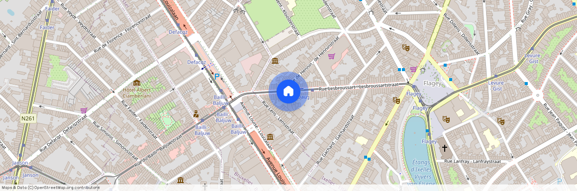 Rue Lesbroussart, 100, 1050, Ixelles