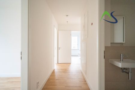 Erstbezug – Hochwertige Dreizimmerwohnung mit großzügigem Süd-West Balkon - Foto 2