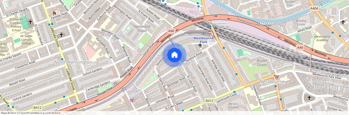 St. Lukes Road, Notting Hill, London, W11