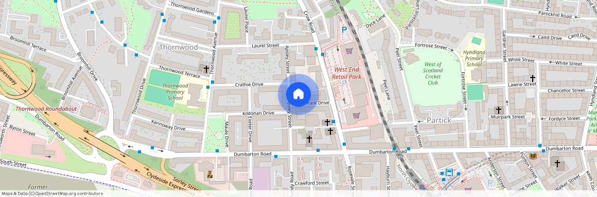 2/2, 14 Fairlie Park Drive, Partick, Glasgow, G11 7SR