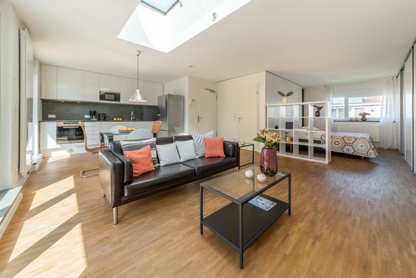 City-Residence: Loftartiges Apartment mit Dachterrasse nahe Europäische Zentralbank - Photo 1