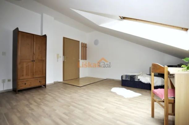 Pronájem podkrovního bytu 1+kk, 28 m - Fotografie 1