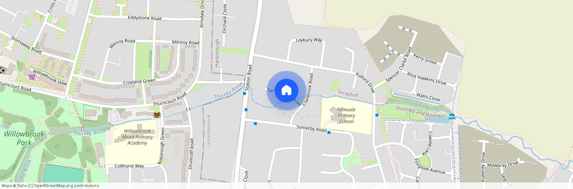 Springbrook Drive, Scraptoft