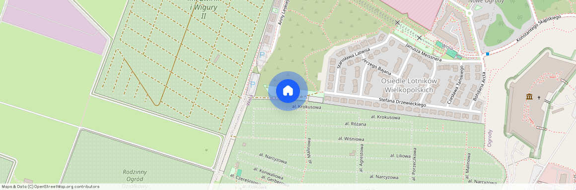 ul. Stefana Drzewieckiego, os. Lotników Wielkopolskich, Jeżyce, Poznań, wielkopolskie