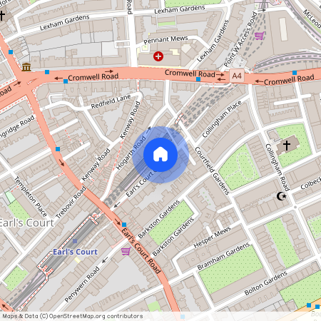 Earls Court Gardens, Earls Court, London, SW5