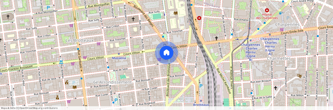 Les Brotteaux-Bellecombe-Masséna, Lyon 6Ème