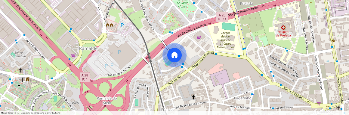 Rua Central de Francos, Porto, Braga 4250