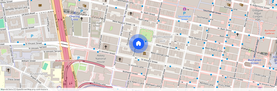 at Holland Park, Moda, Holland Park, Holland Street G2