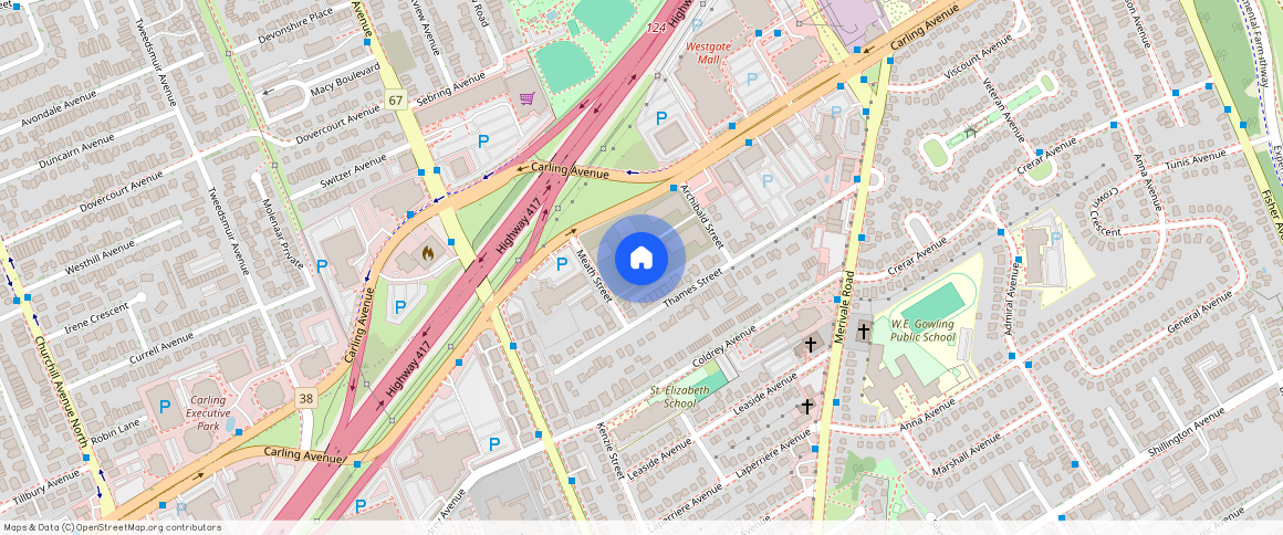 ** Carling Avenue - 201, Ottawa, ON K1Z 0E5