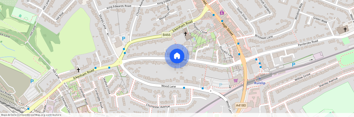 Kingsend, Ruislip, HA4